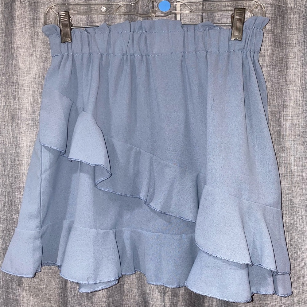 SHEIN Blue Flowy Skirt